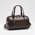 Vintage Glossy Leather Mini Barrel - DippedShop Wholesale - #9971