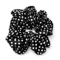 Vintage Polka Dots Print Elastic Scrunchies 6W6HSR335