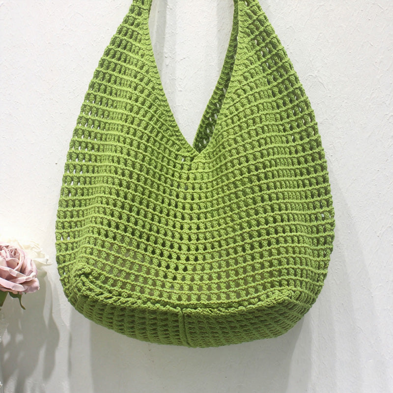 Slouchy Hollow Out Large Capacity Shoulder Bag 6W10BBG1780
