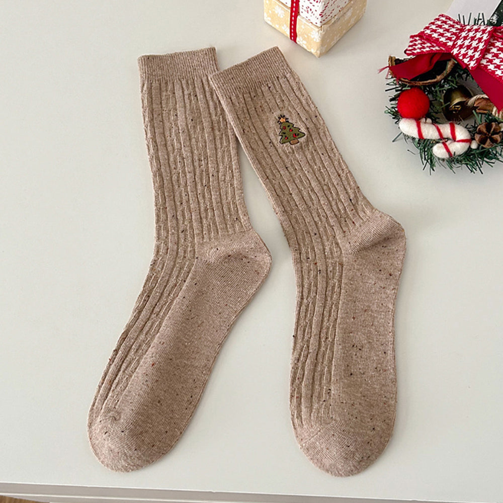 Cable Knit Crew Socks - DippedShop Wholesale - #5171