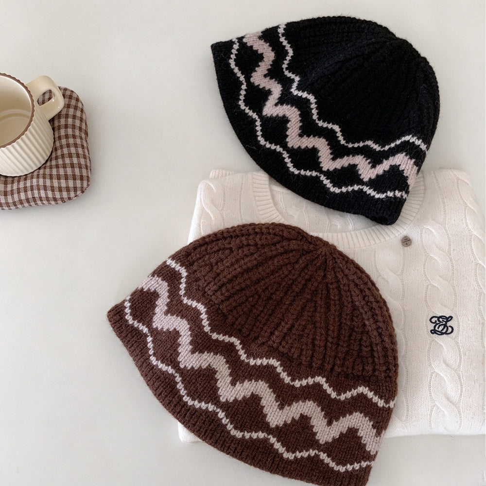 Fair Isle Knit Beanie - DippedShop Wholesale - #2931