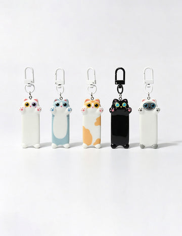 Cute Cat Pendant Keychain Bag Charm 6W10BBC671