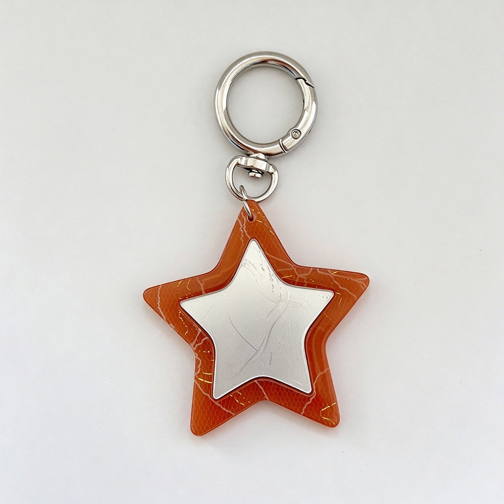 Cute Five-Point Star Mirror Pendant Bag Charm 6W10BBC860