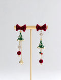 Christmas Tree Drop Earrings - DippedShop Wholesale - #0403