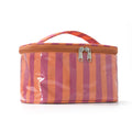 Color Block Striped Makeup Bag - DippedShop Wholesale - #7283