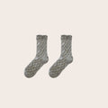 Floral Ruffled Crew Socks - DippedShop Wholesale - #4435