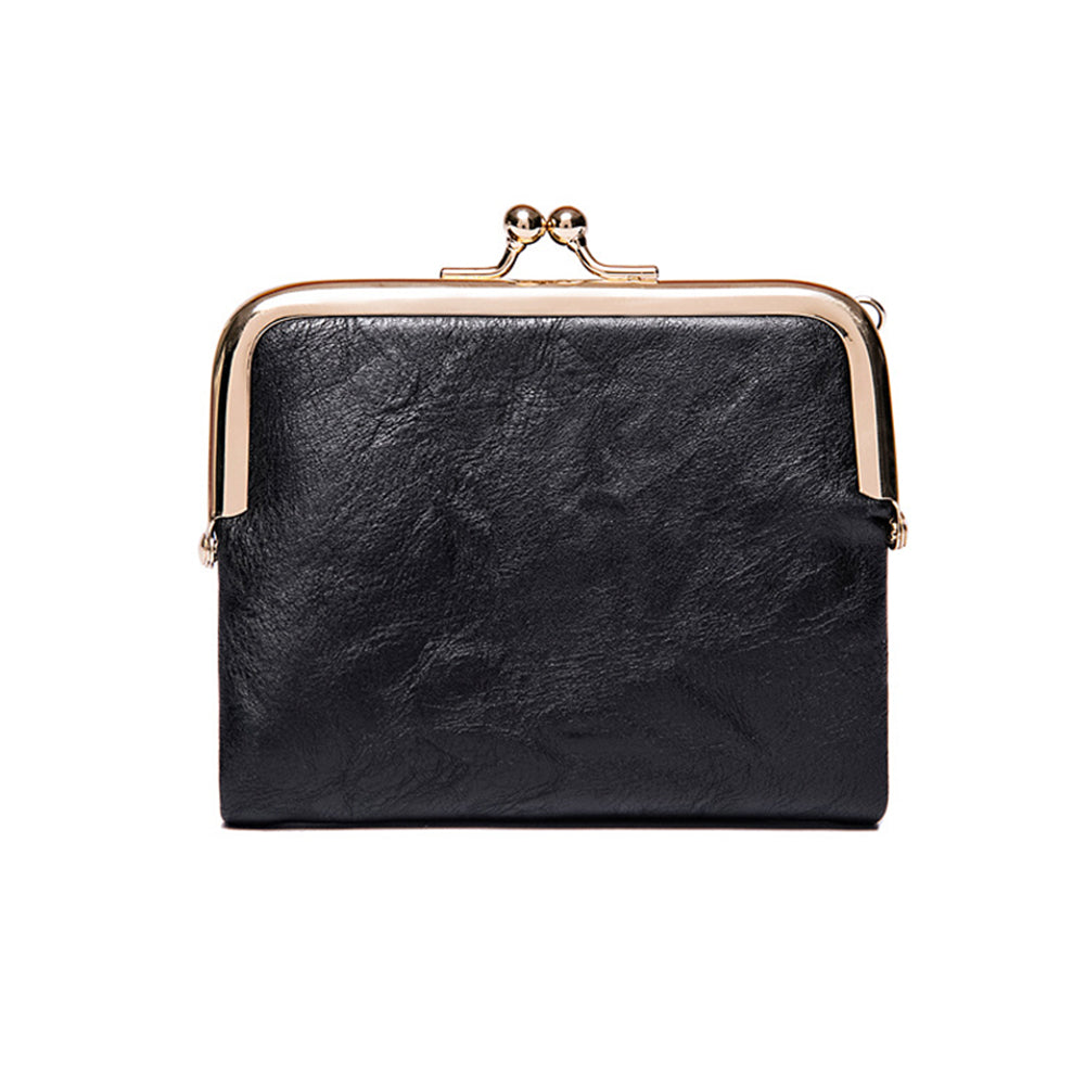 Vintage Kiss-Lock Short Bifold Wallet 6W10BWB295