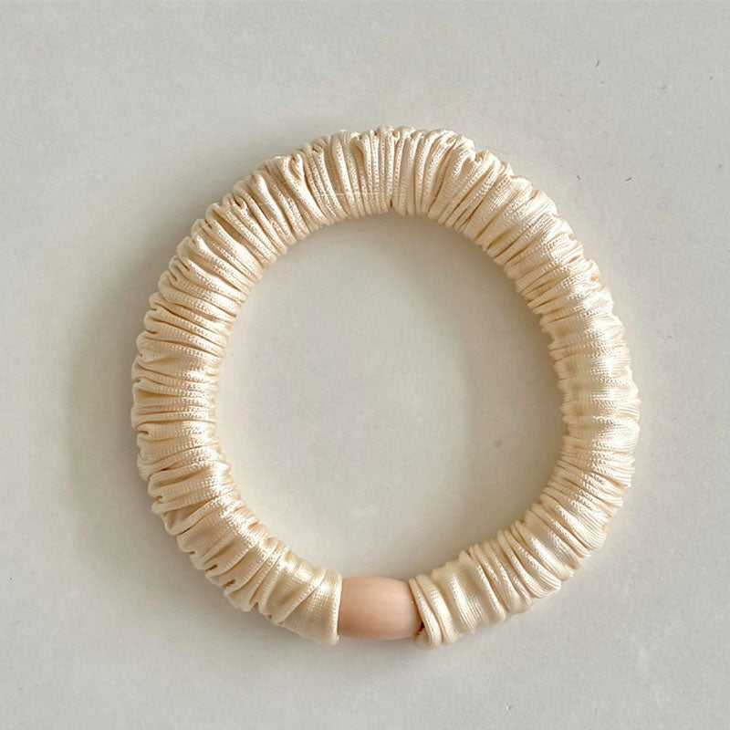 Refined Solid Color Ruffled Daily Hair Tie MK2BLW6W6HHT27