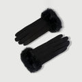 Faux Fur Touchscreen Gloves - DippedShop Wholesale - #8483