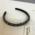 Retro Leopard Print Padded Fabric Headband 6W6HBD315