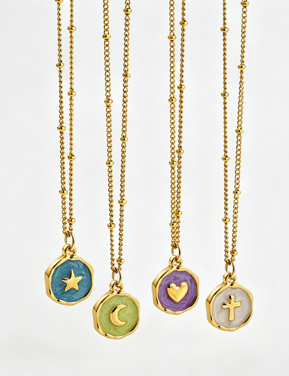 Pendant Choker Necklace - DippedShop Wholesale - #6867
