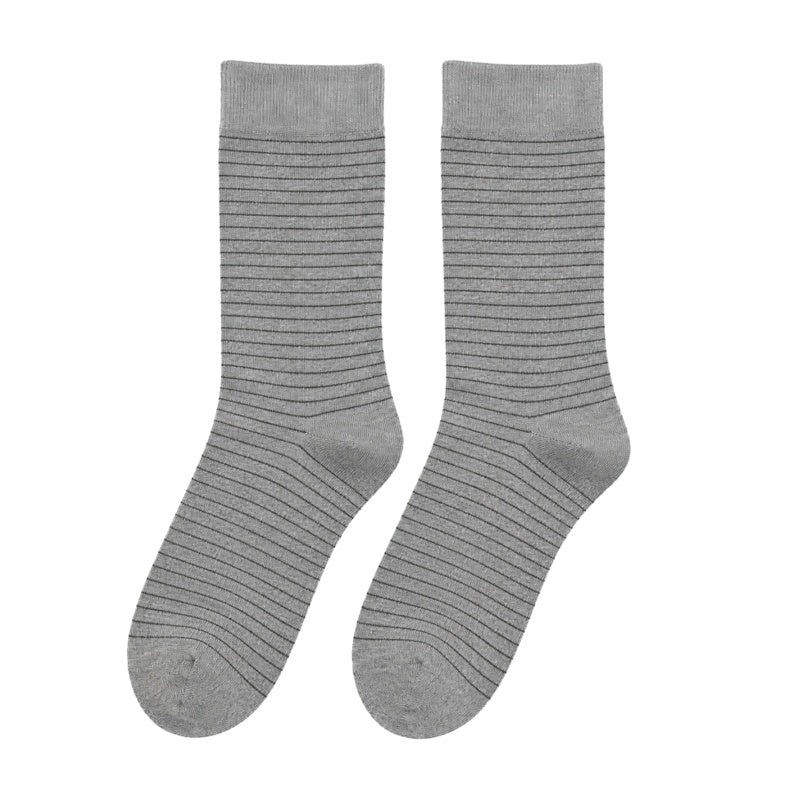 Color Block Striped Slouchy Crew Socks 6W8FSO652