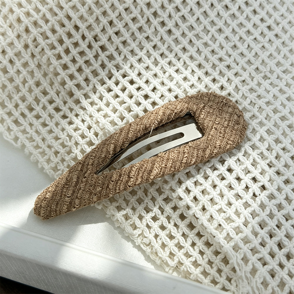 Simple Ruched Fabric No Crease Hair Clip 6W6HCP1620