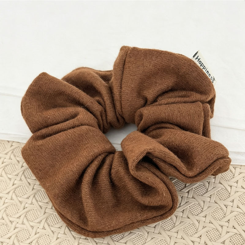 Minimalist Solid Color Knit Elastic Hair 6W6HSR349