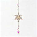 Crystal Christmas Tree Snowflake Pendant Suncatcher 6H7HLS190