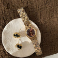 Round Analog Quartz Watch - DippedShop Wholesale - #8099