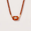 Evil Eye Beaded Necklace - DippedShop Wholesale - #8547