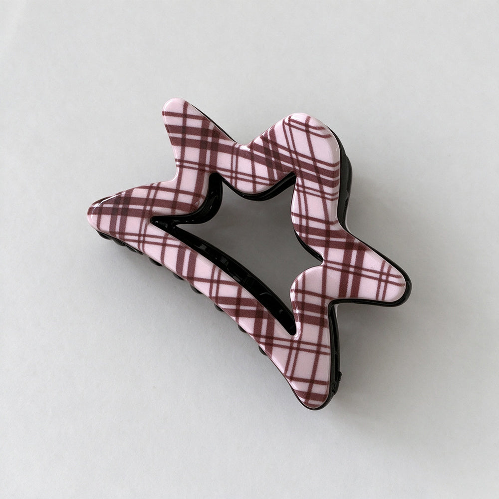 Hollow Star Hair Claw - DippedShop Wholesale - #7267