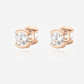 Cubic Zircon Hoop Earrings - DippedShop Wholesale - #6819