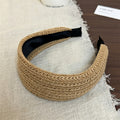 Elegant Hollow Out Knit Wide Headband 6W6HBD321