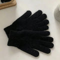 Elegant Solid Color Thicken Warm Knit Gloves 6W6GLO50