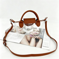 Trendy Clear Dumpling Color Contrast Crossbody Bag 6W10BBG2121