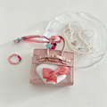 Cute Mini Clear Kelly Keychain Bag Charm 6W10BBG2115