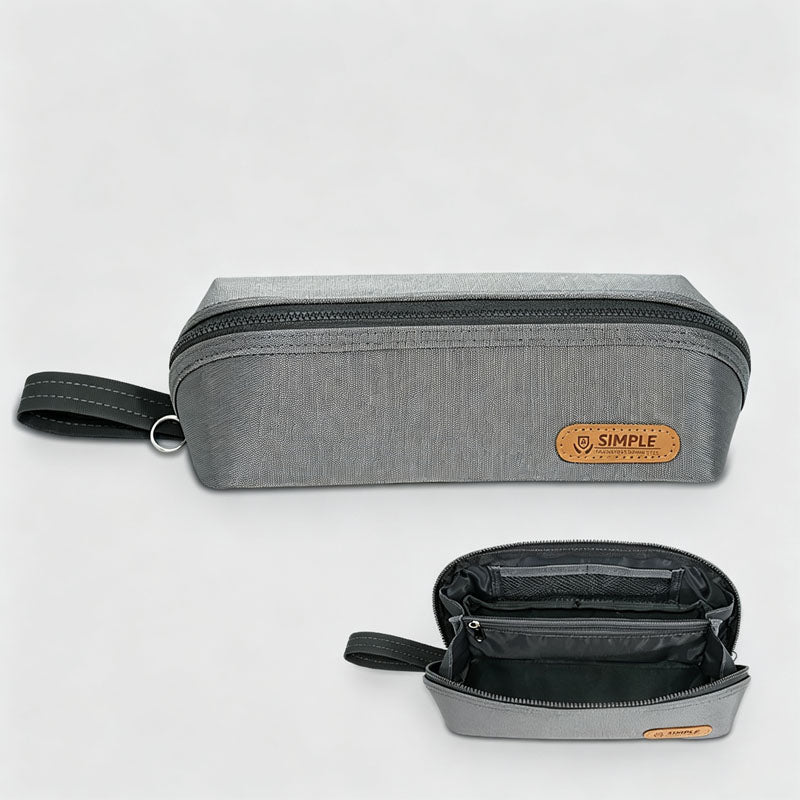 Simple Solid Color Large Capacity Pencil Case 6S10BOB1064