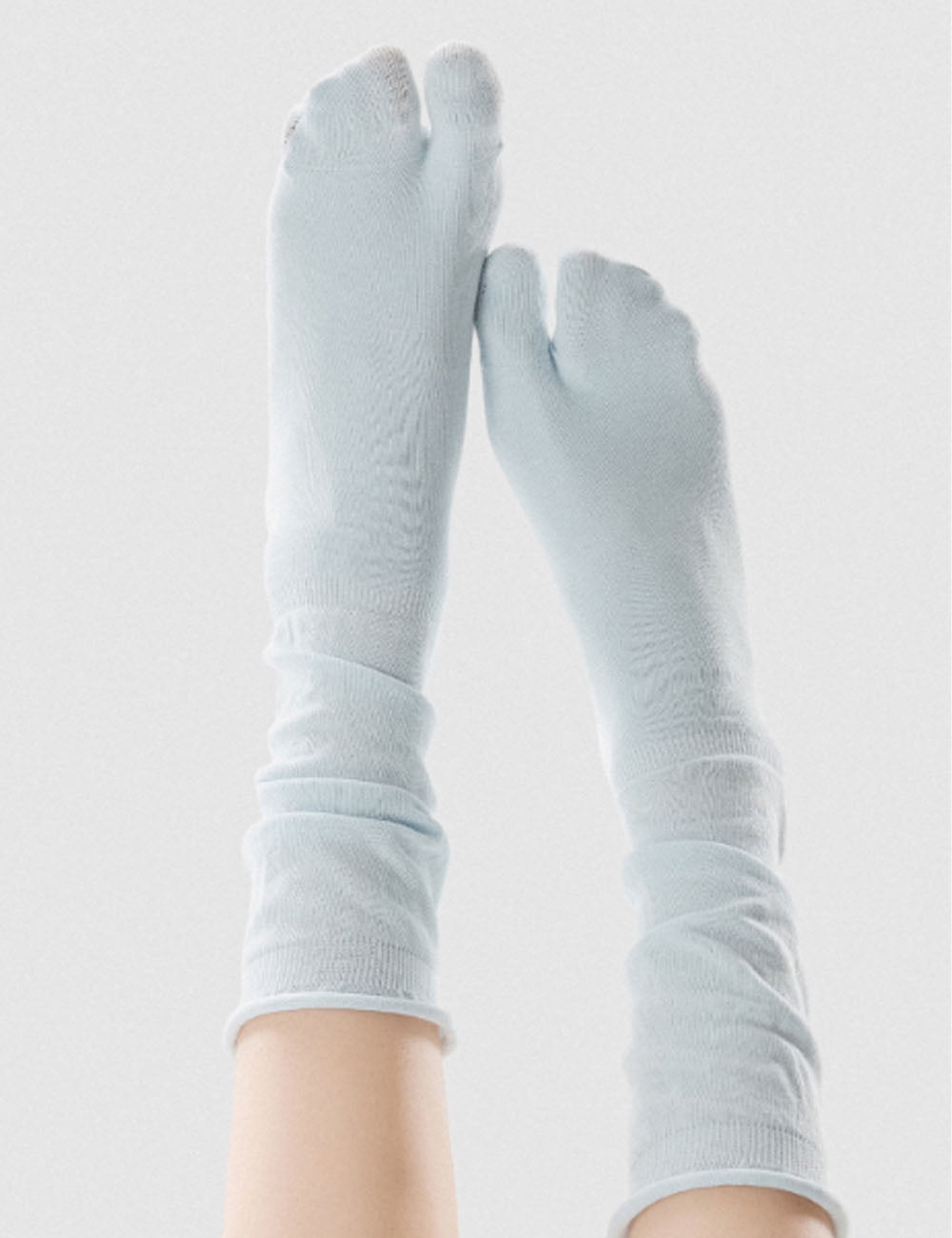 Fashion Solid Color Lightweight  Slouch Tabi Socks 6W8FSO534