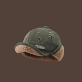 Vintage Faux Lamb Wide Brim Cap 6W6HAT672