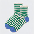 Chunky Striped Crew Socks - DippedShop Wholesale - #0451