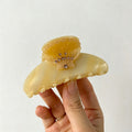 Stylish Rhinestone Shell Acetate Hair Claw 6W6HCP1662