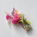 Beaded Flower Hair Clip - DippedShop Wholesale - #1347