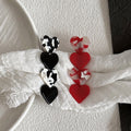 Marble Heart Hair Claw - DippedShop Wholesale - #2291