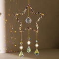Star Crystal Suncatcher Pendant - DippedShop Wholesale - #0627