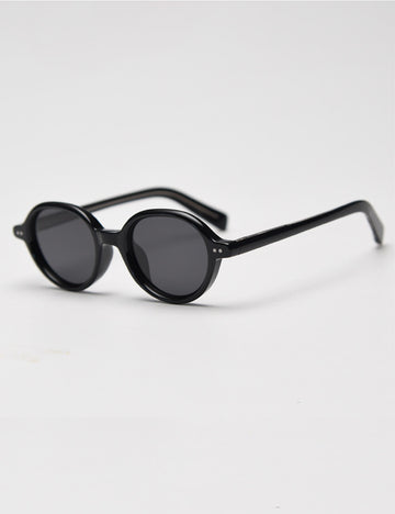 Retro Small Round Frame Polarized Sunglasses DP25D983