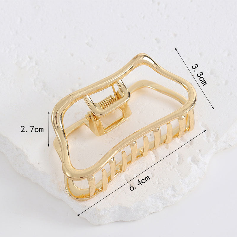 Minimalist Gold Plated Cloud Hair Claw MK2MBEP6W6HCP382