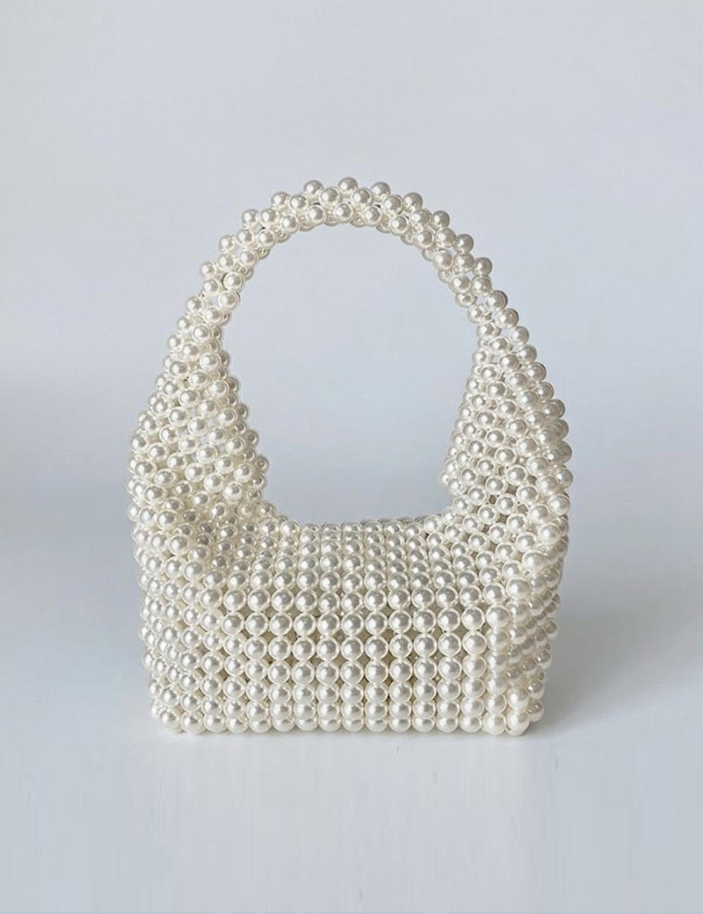 Handmade Pearl Beaded Clutch - DippedShop Wholesale - #2243