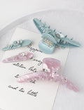 Elegant Rhinestone Butterfly Acetate Hair Claw MK2PPM6W6HCP345