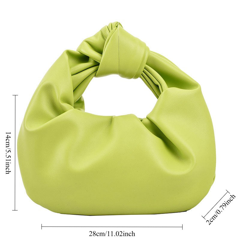 Minimalist Crescent Leather Handbag - DippedShop Wholesale - #1955