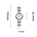 Elegant Pearl Gold Analog Quartz Bnagle Watch MK2SSAS6W6JWA01