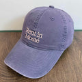 Vintage Washed Letter Embroidery Baseball Cap MK2BW6W6HAT79