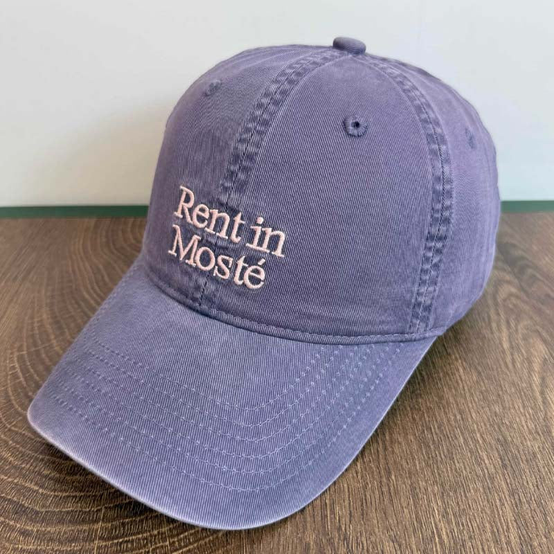 Vintage Washed Letter Embroidery Baseball Cap MK2BW6W6HAT79