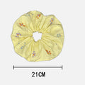 Flower Beaded Hair Scrunchie - DippedShop Wholesale - #9747