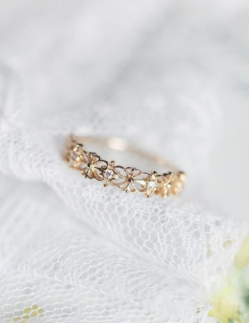 Vintage Gold Plated Cubic Zirc - DippedShop Wholesale - #3395
