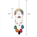 Crystal Tree of Life Suncatcher - DippedShop Wholesale - #1539
