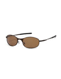 Polarized Metal Oval Sunglasses - DippedShop Wholesale - #8051