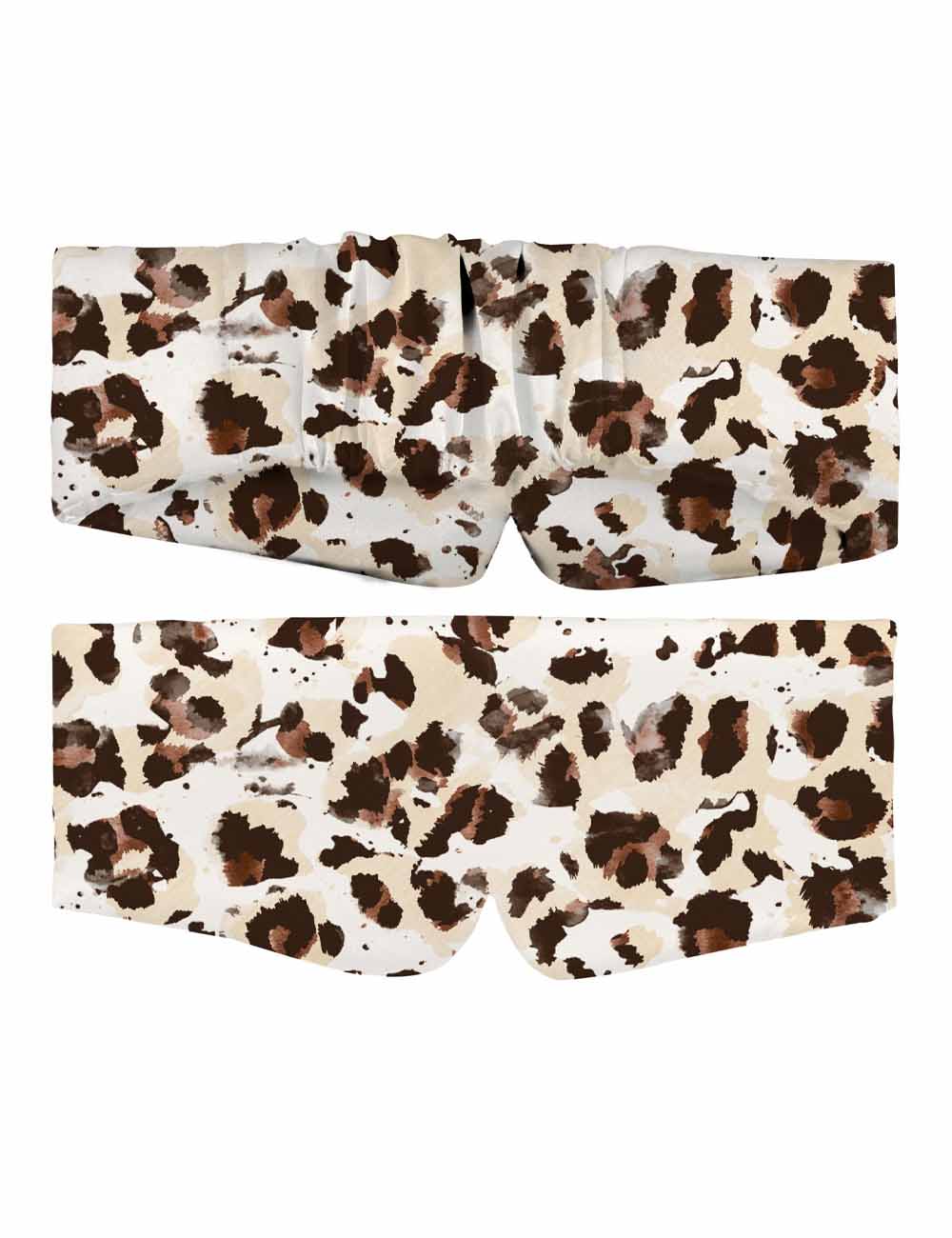 Cozy Satin Animal Print Sleep Mask DP25F943