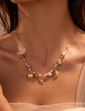 Retro Starfish Stone Beaded Necklace - DippedShop Wholesale - #5187