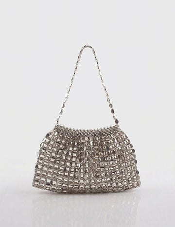 Hollow Out Beaded Handbag - DippedShop Wholesale - #8771